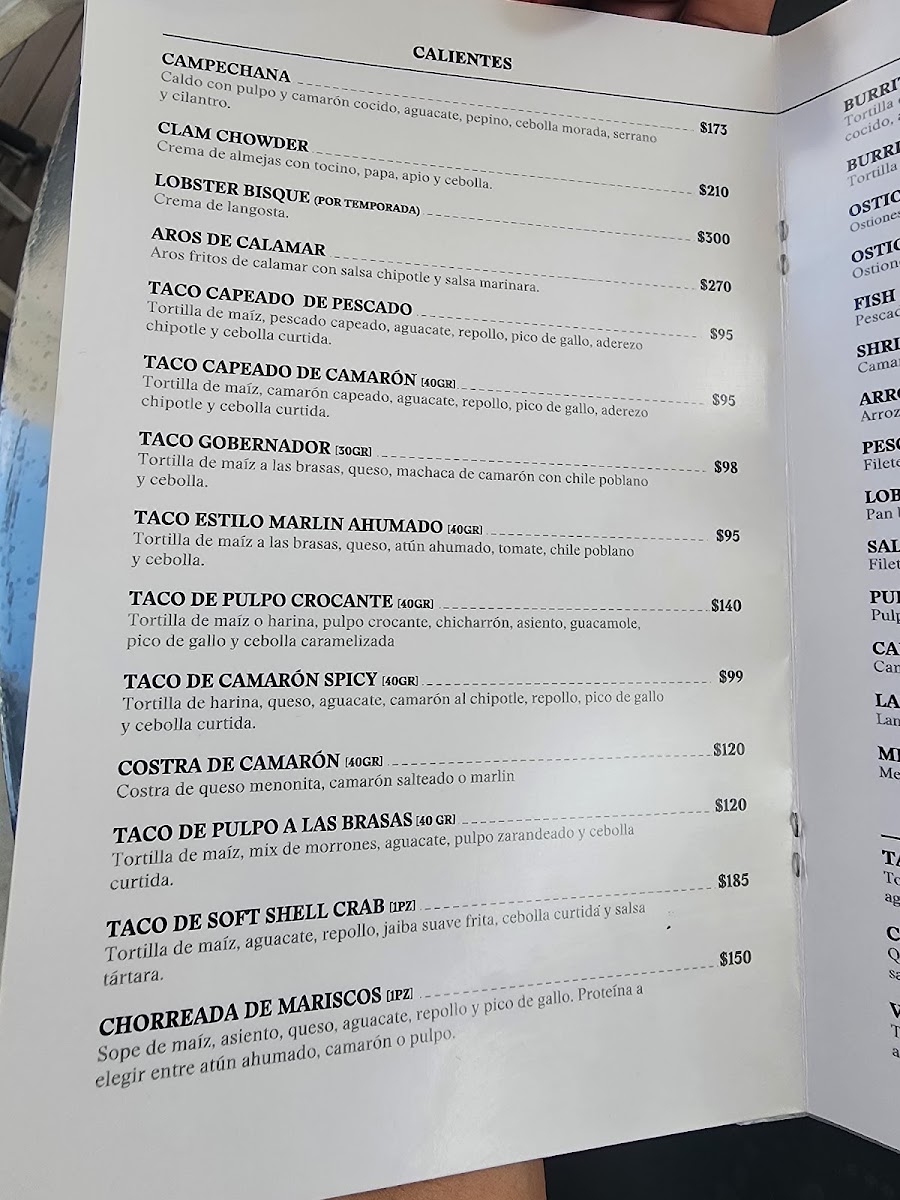 Abisal Seafoods Menu - Image 3