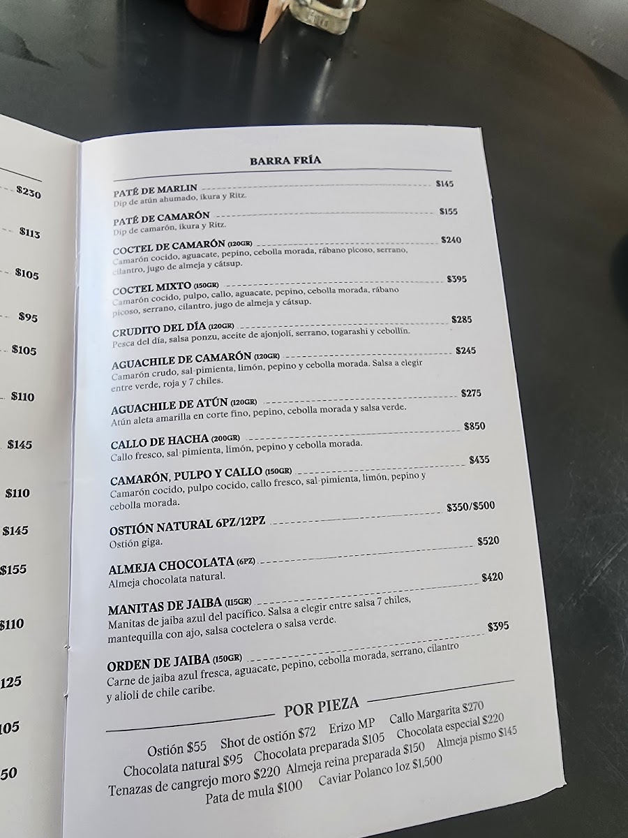 Abisal Seafoods Menu - Image 5